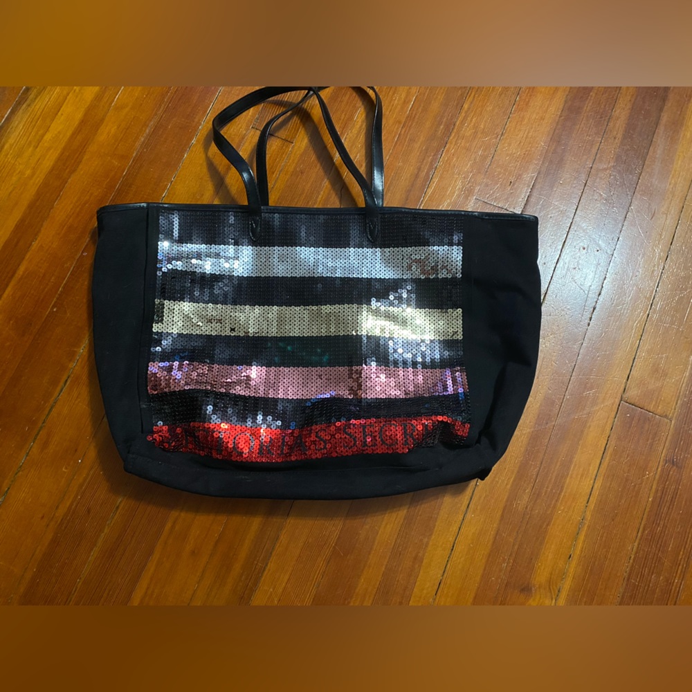 Victoria Secret Large Sequence Tote Shoulder Bag